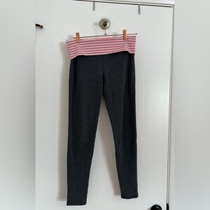 Striped Waistband Leggings